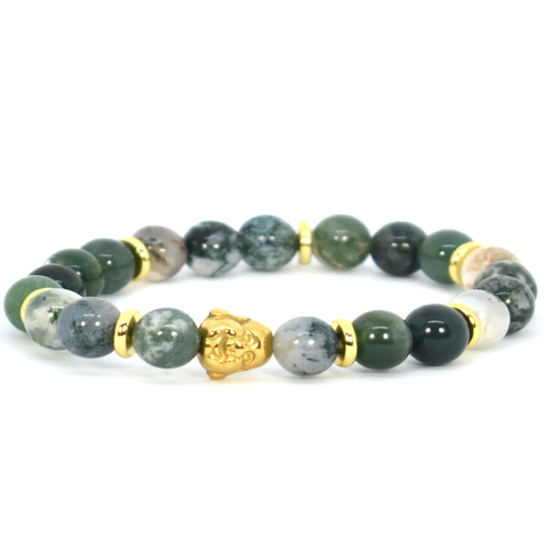 Green Ecologist beads bracelet