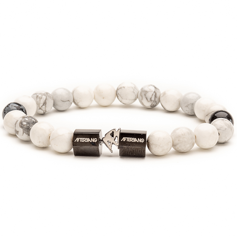 White and black Classico beads bracelet