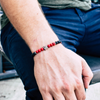 Lifestyle Black and red Dragon bracelet