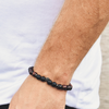 Lifestyle brown and black Emblem bracelet