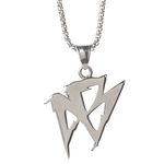 Silver Stainless steel Insignia necklace