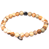 Light brown neutral beads bracelet